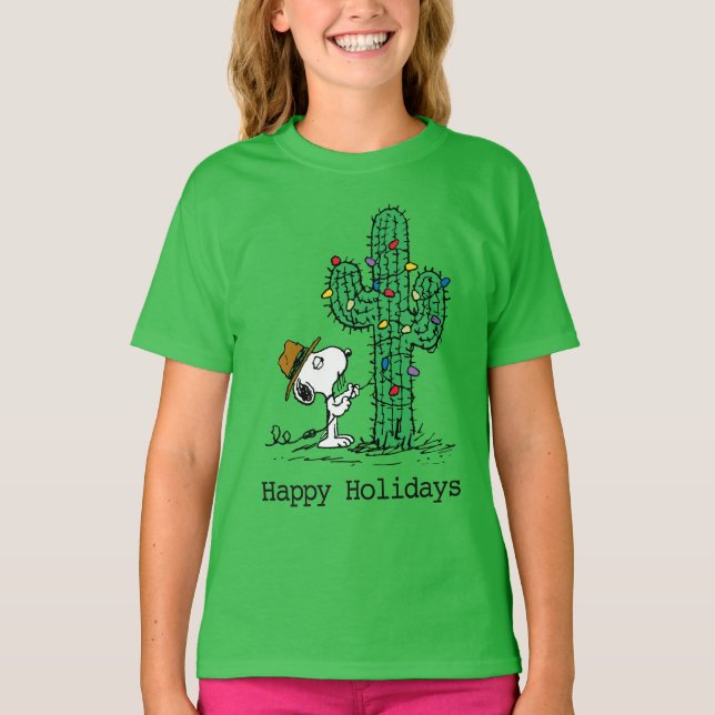 T-shirt cacahuètes | Spike's Holiday Cactus (Devant)