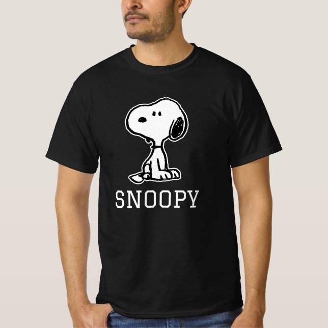 T-shirt cacahuètes | Tournages de snoopy (Devant)