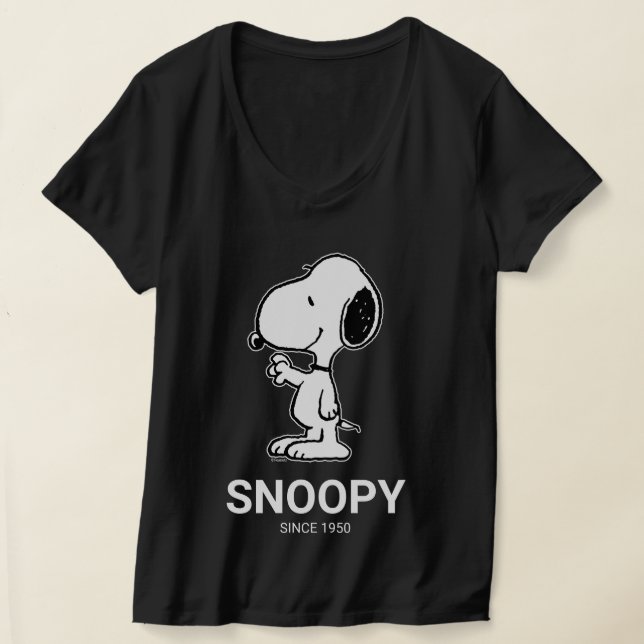 T-shirt cacahuètes | Vagues Snoopy (Poser)