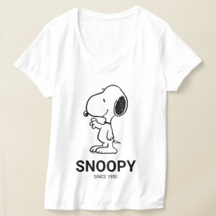 T-shirt cacahuètes   Vagues Snoopy