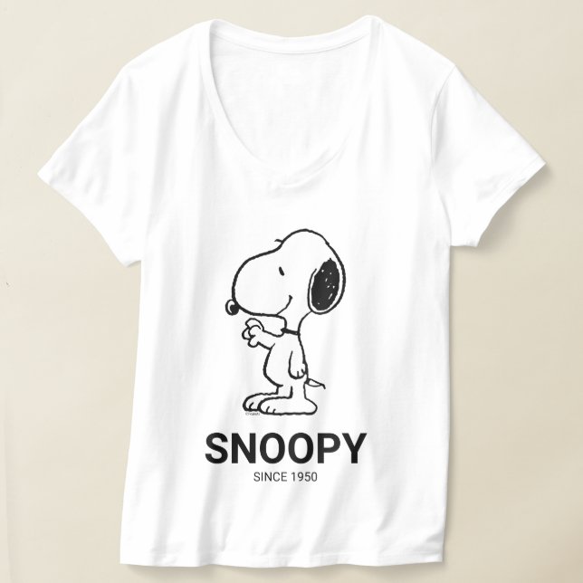 T-shirt cacahuètes | Vagues Snoopy (Poser)