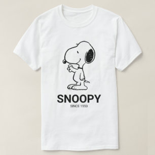 T-shirt cacahuètes Vagues Snoopy