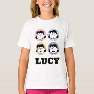 T-shirt cacahuètes Visages de Lucy