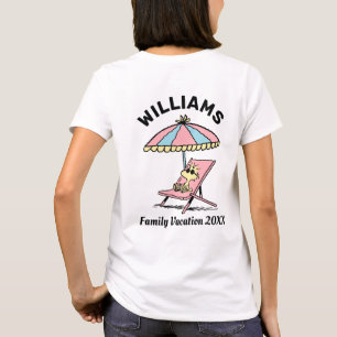 T-shirt cacahuètes   Woodstock Beach Vacances en famille