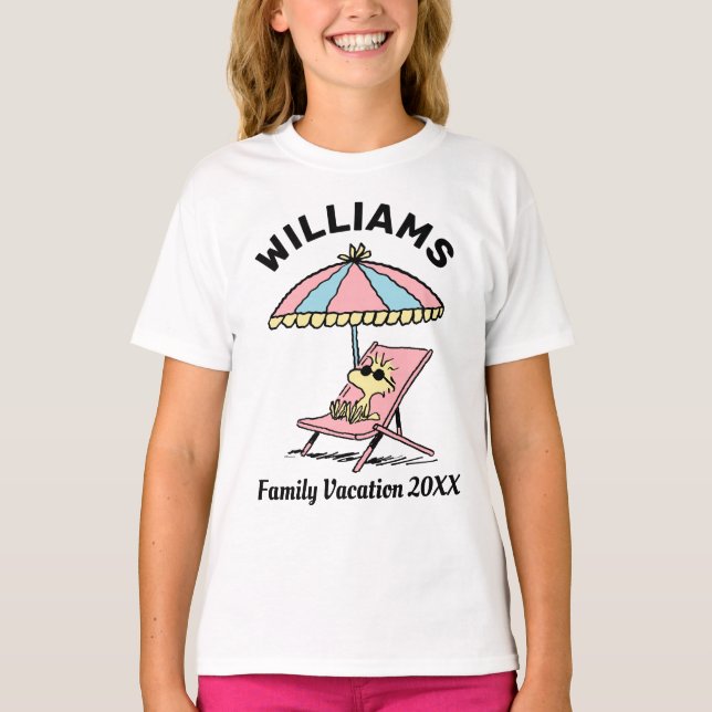 T-shirt cacahuètes | Woodstock Beach Vacances en famille (Devant)