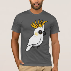 T-shirt cacatoès Jaune-crêté (crête)