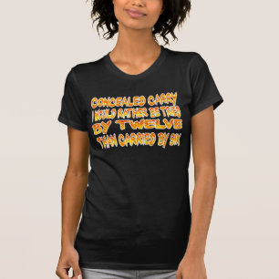 T-shirt Caché portez le T-shirt.