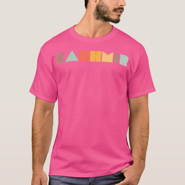 T-shirt Cachemire Vintage (Devant)