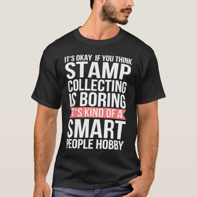 T-shirt Cachet Collecte du support Citation du hobby des p (Devant)