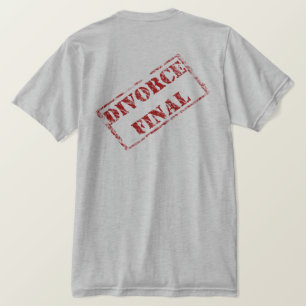 T-shirt Cachet final de divorce