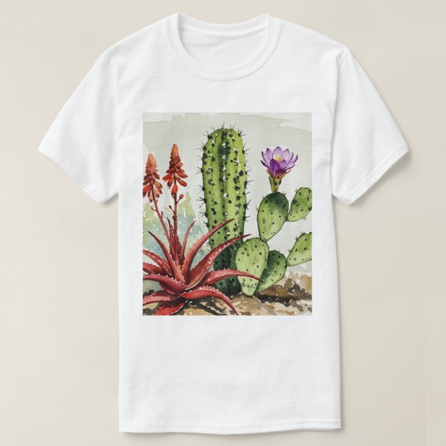 T-shirt Cactus (Design devant)