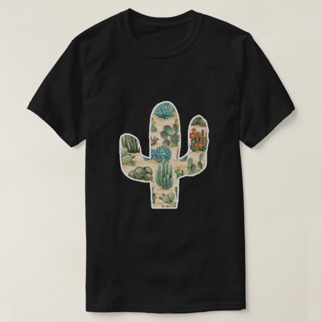T-shirt Cactus (Design devant)