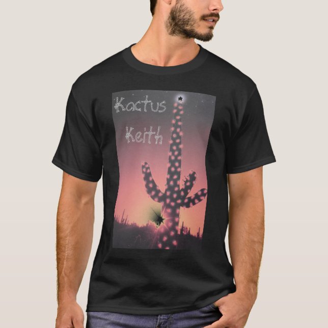 T-shirt cactus 002, Kactus Keith (Devant)