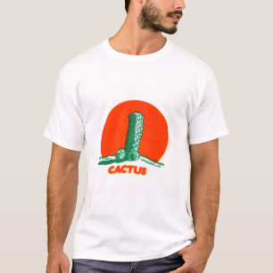 T-shirt Cactus 70's Band Shirt Reproduction