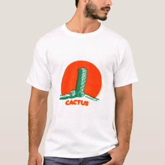 T-shirt Cactus 70's Band Shirt Reproduction
