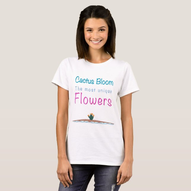 T-shirt Cactus Bloom (Devant entier)