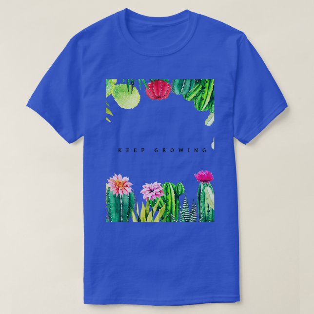 T-shirt Cactus Conception continue (Design devant)