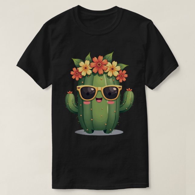 T-shirt Cactus Cool (Design devant)