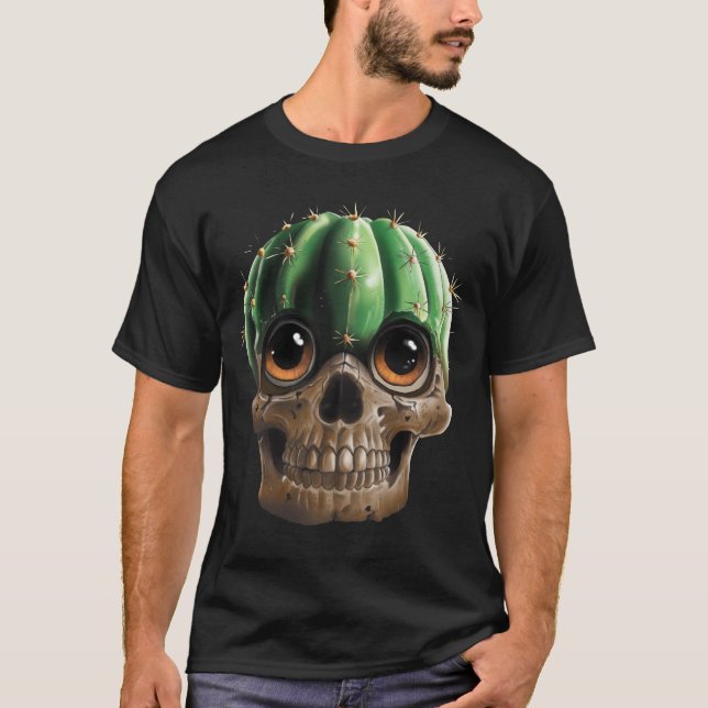 T-shirt Cactus Crâne (Devant)