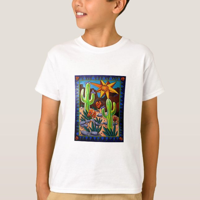 T-shirt Cactus dans le sud-ouest (Devant)