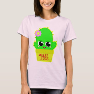 T-shirt Cactus de Kawaii