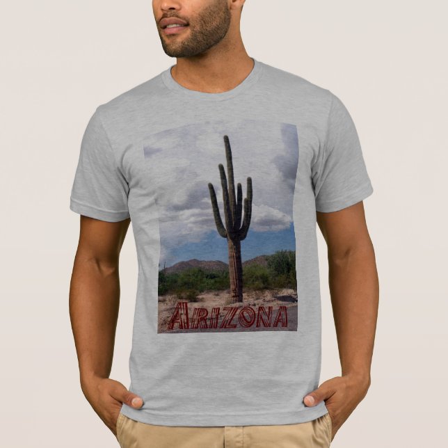 T-shirt Cactus de l'Arizona (Devant)