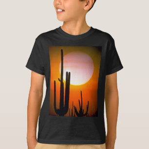 T-shirt Cactus de Saguaro, désert de Sonoran, désert des