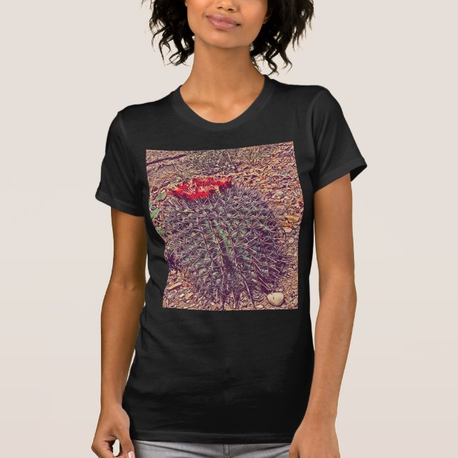 T-shirt Cactus en Fleur 🌵  (Devant)