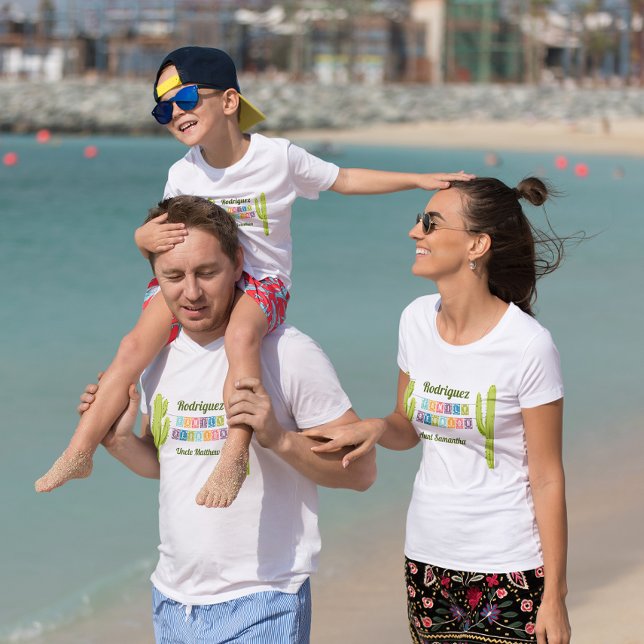 T-shirt Cactus et Papel Picado Garland Texas (Créateur téléchargé)