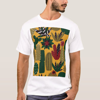 T-shirt Cactus et succulents : Vintage