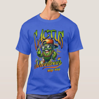 T-shirt Cactus Hip Hop tenue de rue garçon