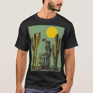 T-shirt Cactus Hommes Vintage Désert Cactus