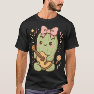 T-shirt Cactus Mignon Cinco De Mayo