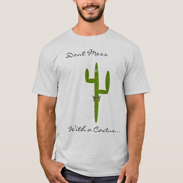 T-shirt Cactus moyen (Devant)
