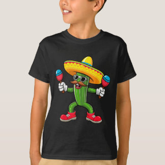 T-shirt Cactus Sombrero Cinco De Mayo Mexican Cactus Party