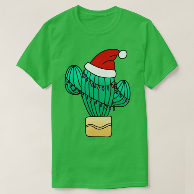 T-shirt Cactus vacances (Design devant)