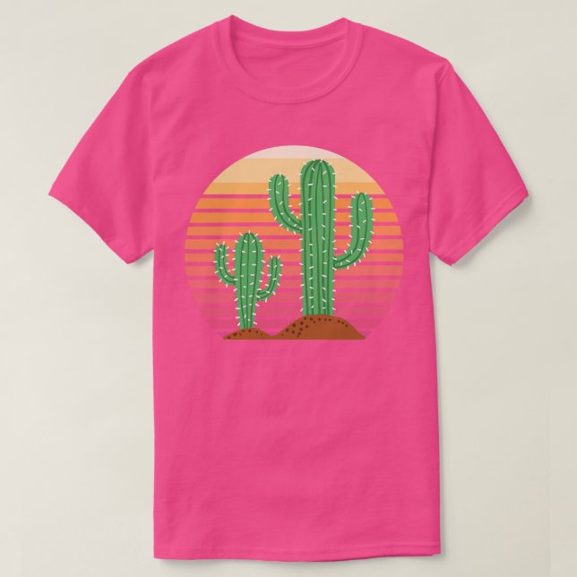 T-shirt Cactus Vintage 1 (Design devant)
