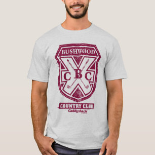 T-shirt Caddyshack Bushwood Country Club Crest