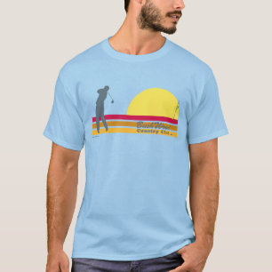 T-shirt Caddyshack   Bushwood Country Club Sunrise