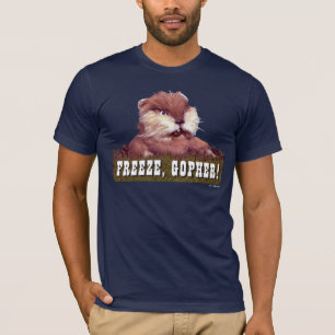T-shirt Caddyshack Freeze, Gopher !