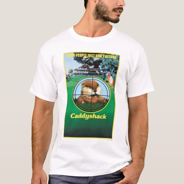 T-shirt Caddyshack Poster (Devant)