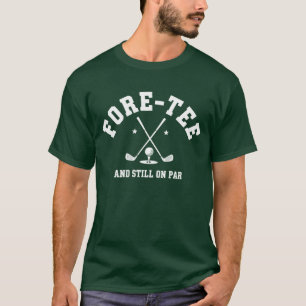 T-shirt Cadeau 40 ans golf Cadeau d'anniversaire 40 ans Go