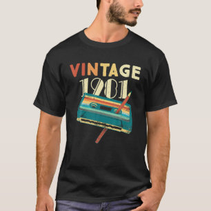 T-shirt Cadeau 42ème Anniversaire 1981 Cassette Audio Musi