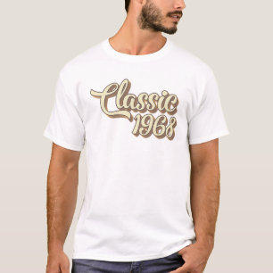 T-shirt Cadeau 56e anniversaire Classique 1968 56 ans