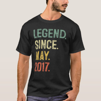 T-shirt Cadeau 6 ans 6e anniversaire garçon Enfants Légend