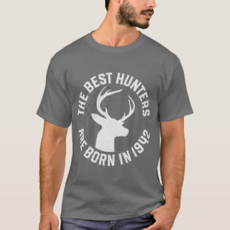T-shirt Cadeau 80 chasseur de cerfs 1942 80e