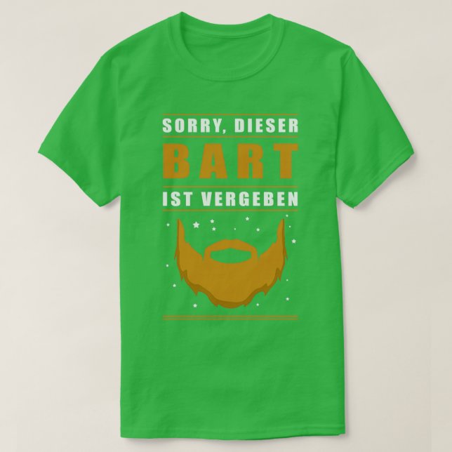 T-shirt Cadeau à la barbe (Design devant)