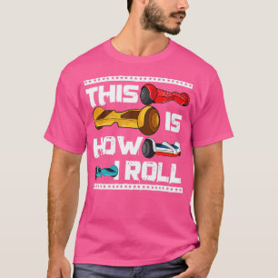 T-shirt Cadeau à thème Hoverboard pour garçons et enfants