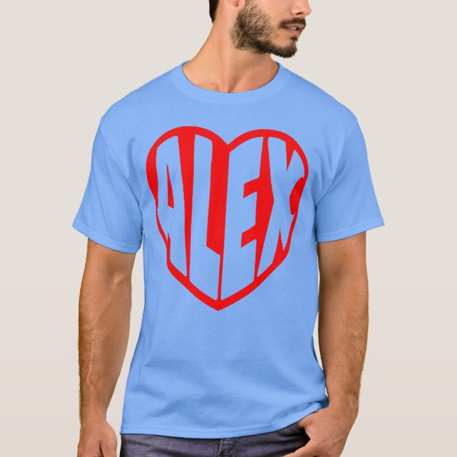 T-shirt Cadeau Ale in my Heart (Devant)