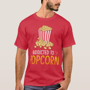 T-shirt Cadeau amateur de pop-corn Drôle d'amis de pop-cor